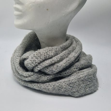 Alpaca snood grey