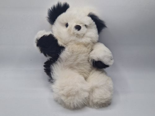 Alpaca Fur Teddy wh/blk