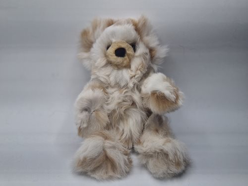 Alpaca Fur Teddy wh/faun