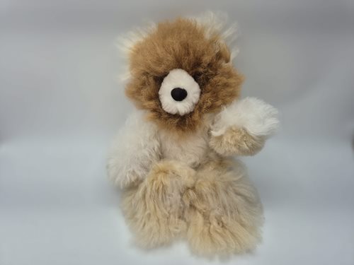 Alpaca Fur Teddy wh/faun