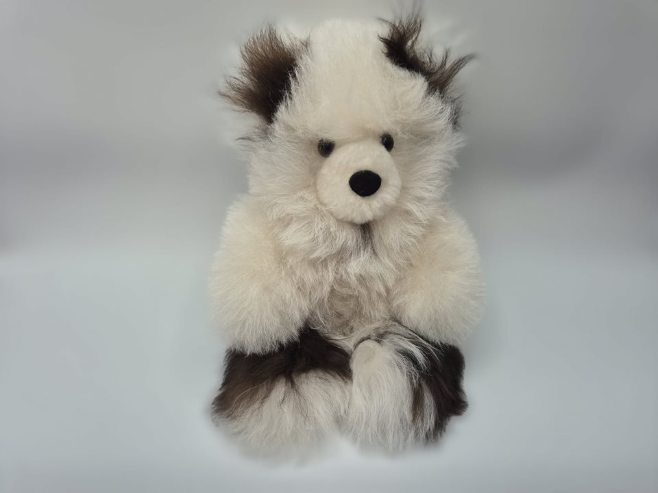 Alpaca Fur Teddy wh/br