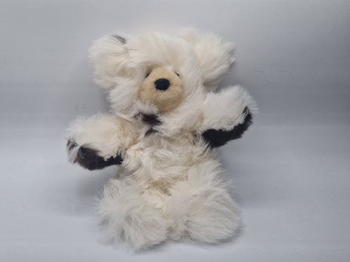 Alpaca Fur Teddy wh/choc