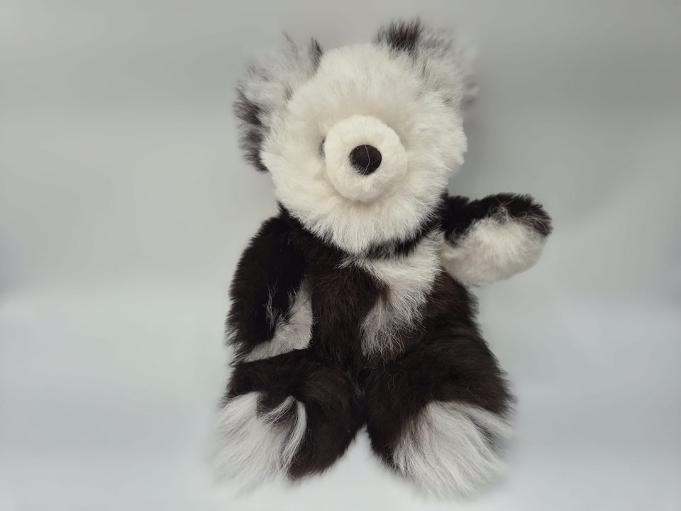 Alpaca Fur Teddy br/wh