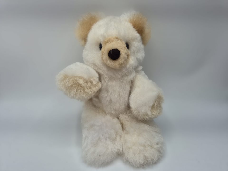 Alpaca Fur Teddy wh/faun