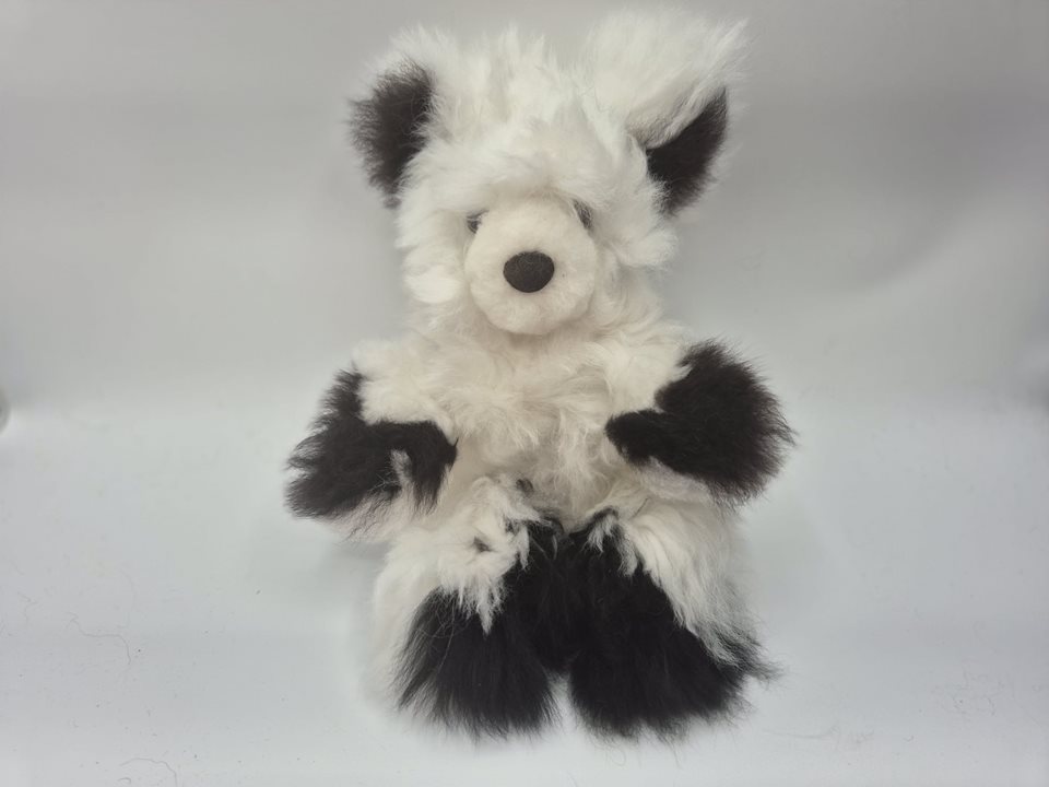 Alpaca Fur Teddy wh/blk