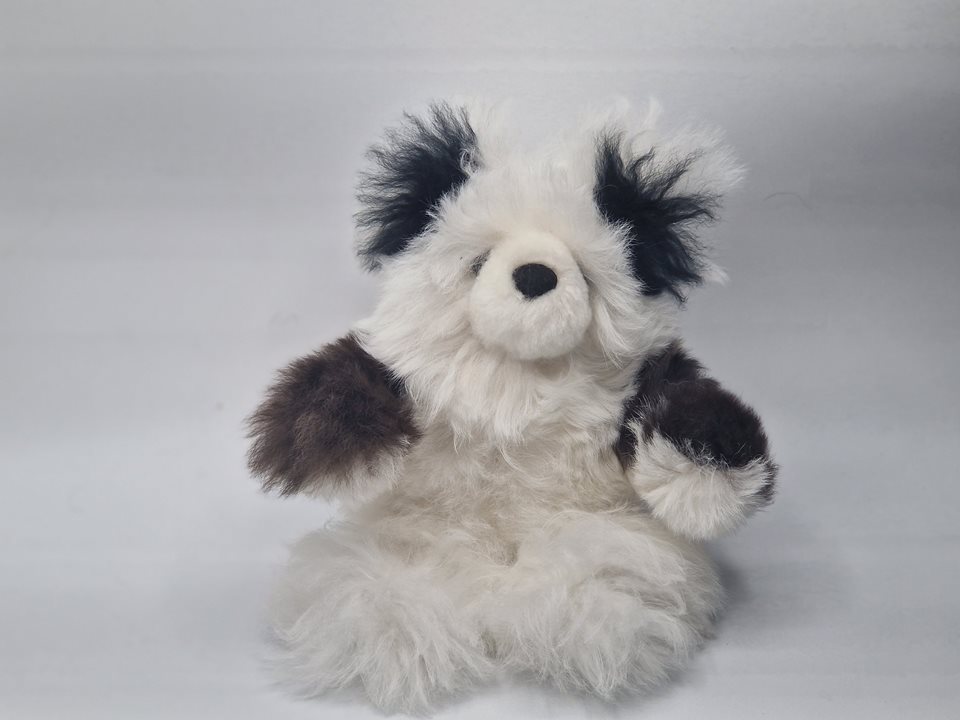 Alpaca Fur Teddy wh/blk