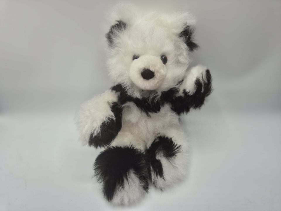 Alpaca Fur Teddy wh/blk