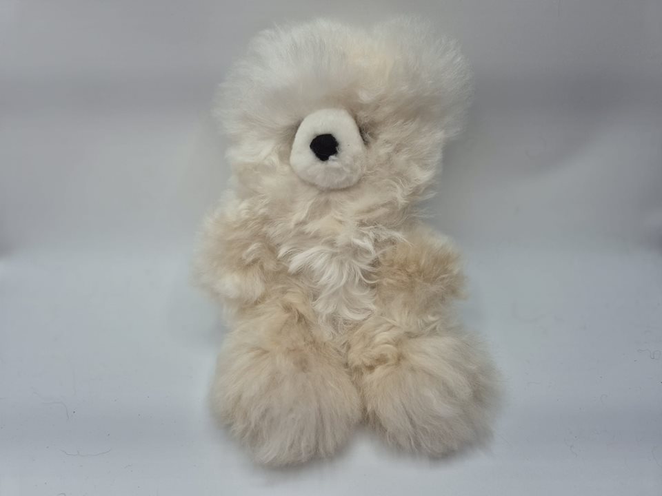 Alpaca Fur Teddy wh/cream