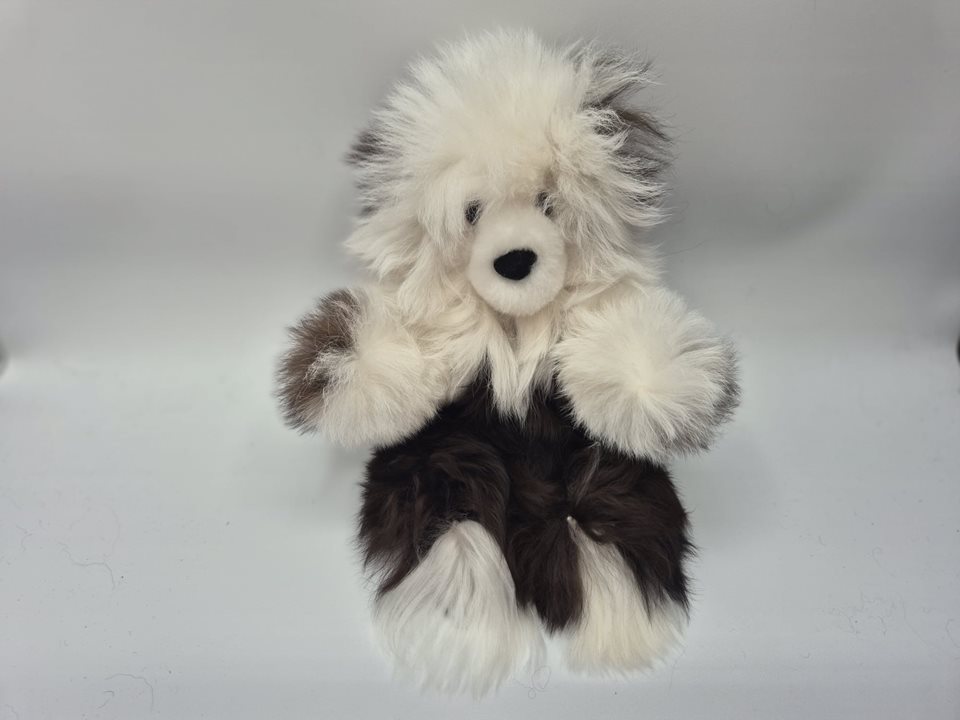 Alpaca Fur Teddy br/wh