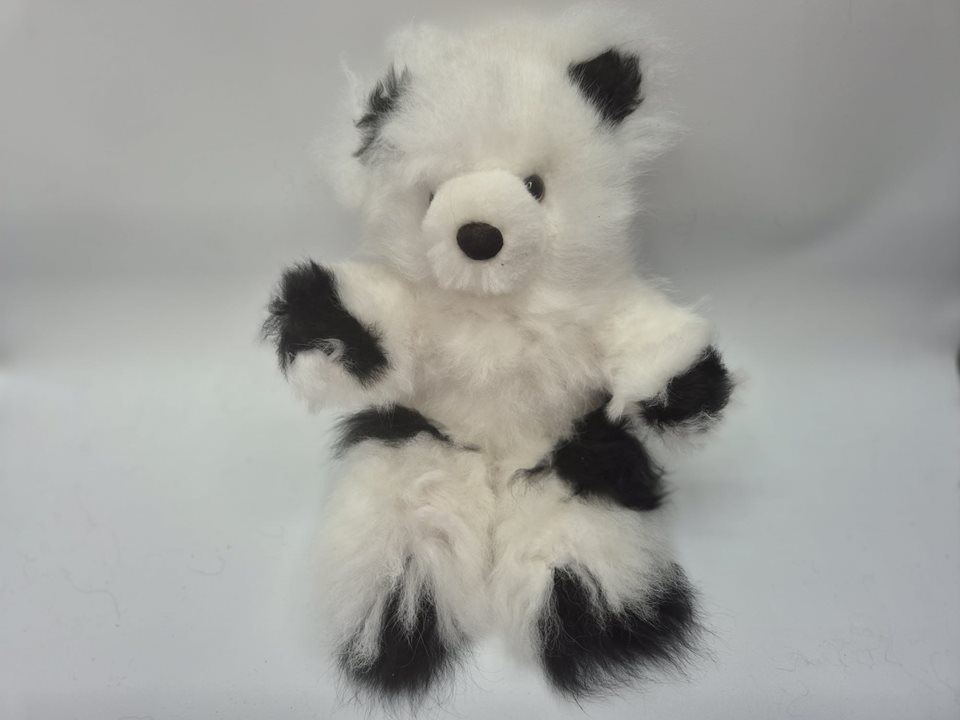 Alpaca Fur Teddy wh/blk