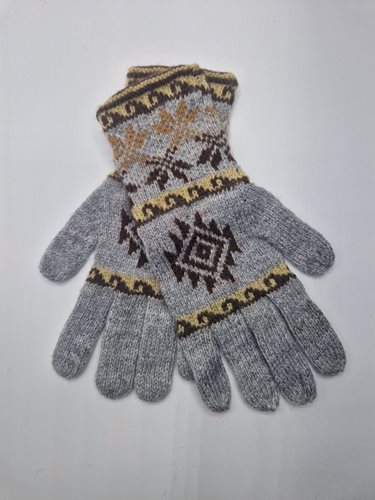 Alpaca gloves funky