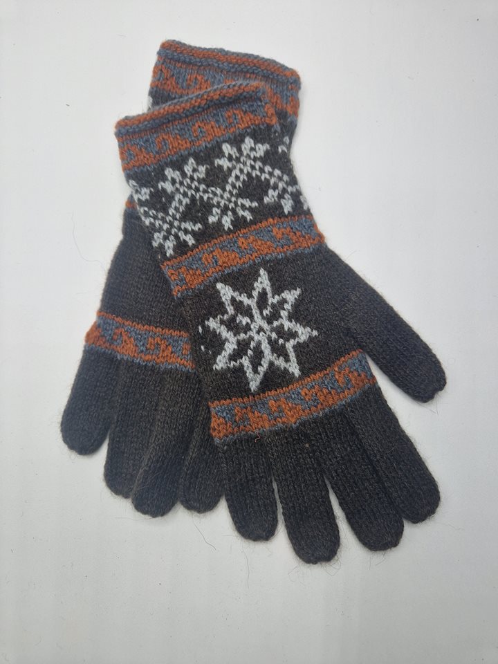 Alpaca gloves funky