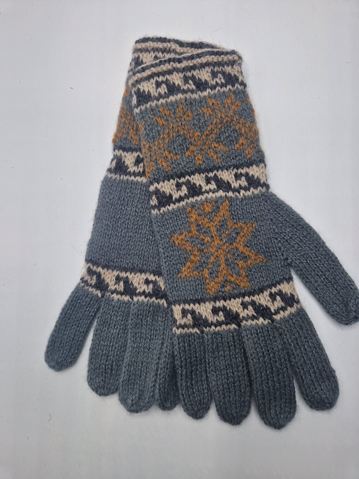 Alpaca gloves funky