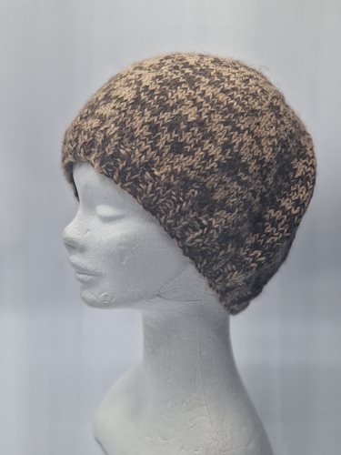 Alpaca chunky knitted hat