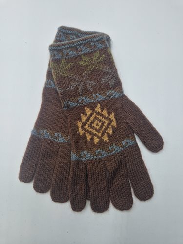 Alpaca gloves funky