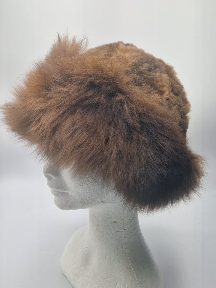 Alpaca Fur Hat Medium faun