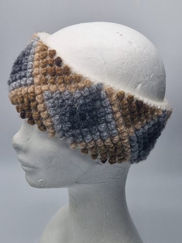 Alpaca Knitted Headband multi