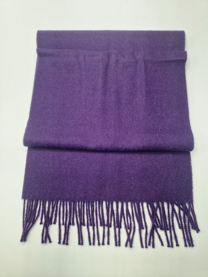 Alpaca Scarf dk purple