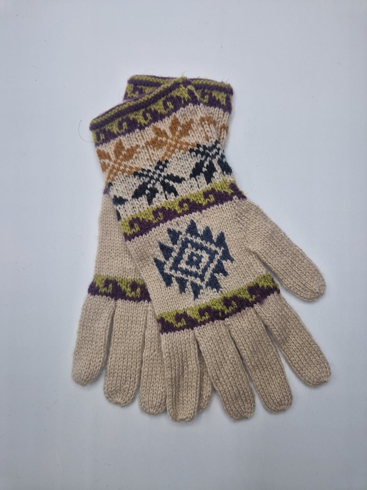 Alpaca gloves funky