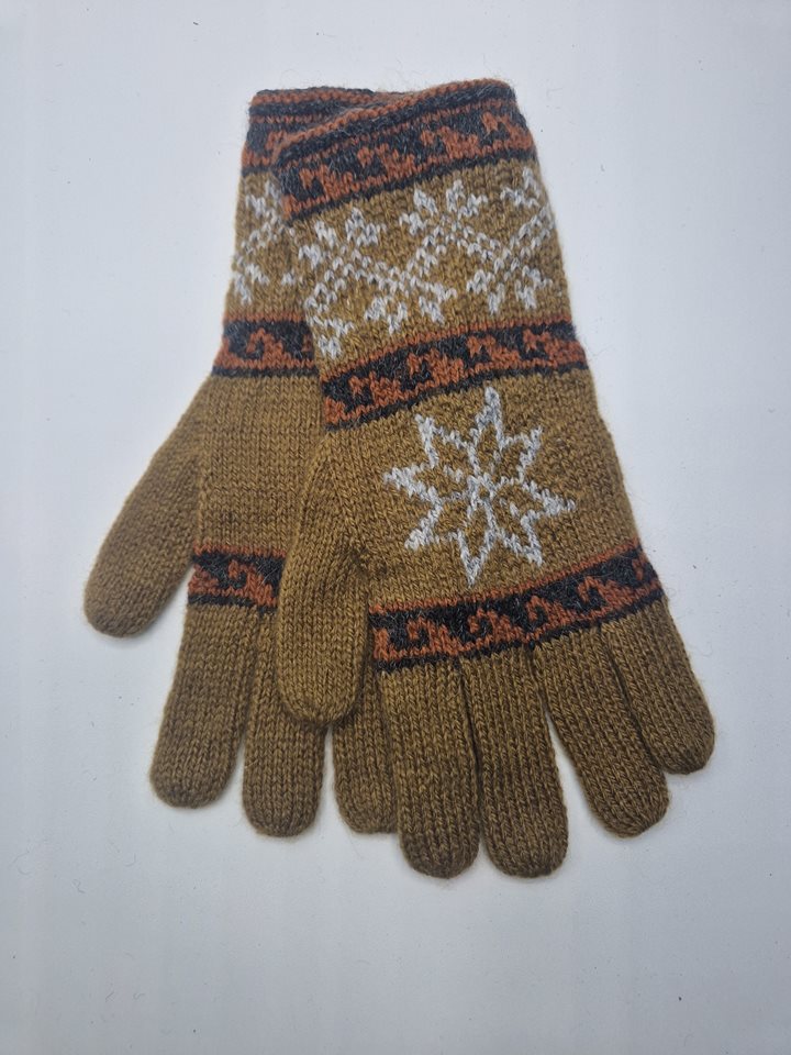 Alpaca gloves funky