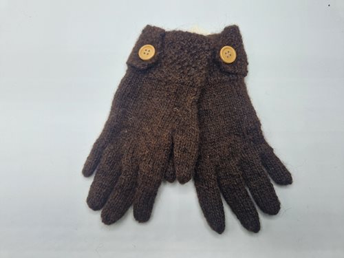 Alpaca Gloves brown