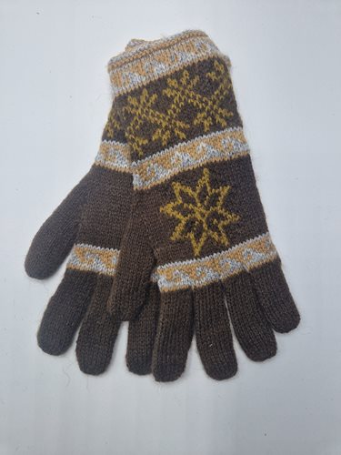 Alpaca gloves funky