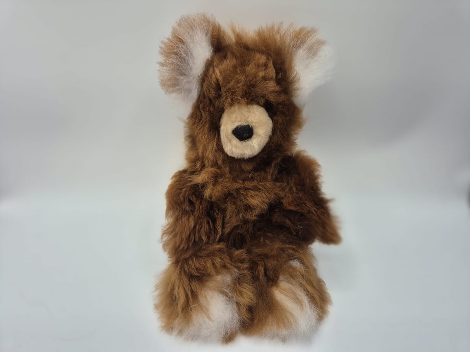 Alpaca Fur Teddy br/wh