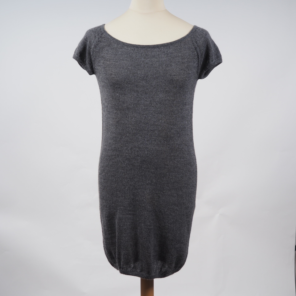 Alpaca Dress dark grey